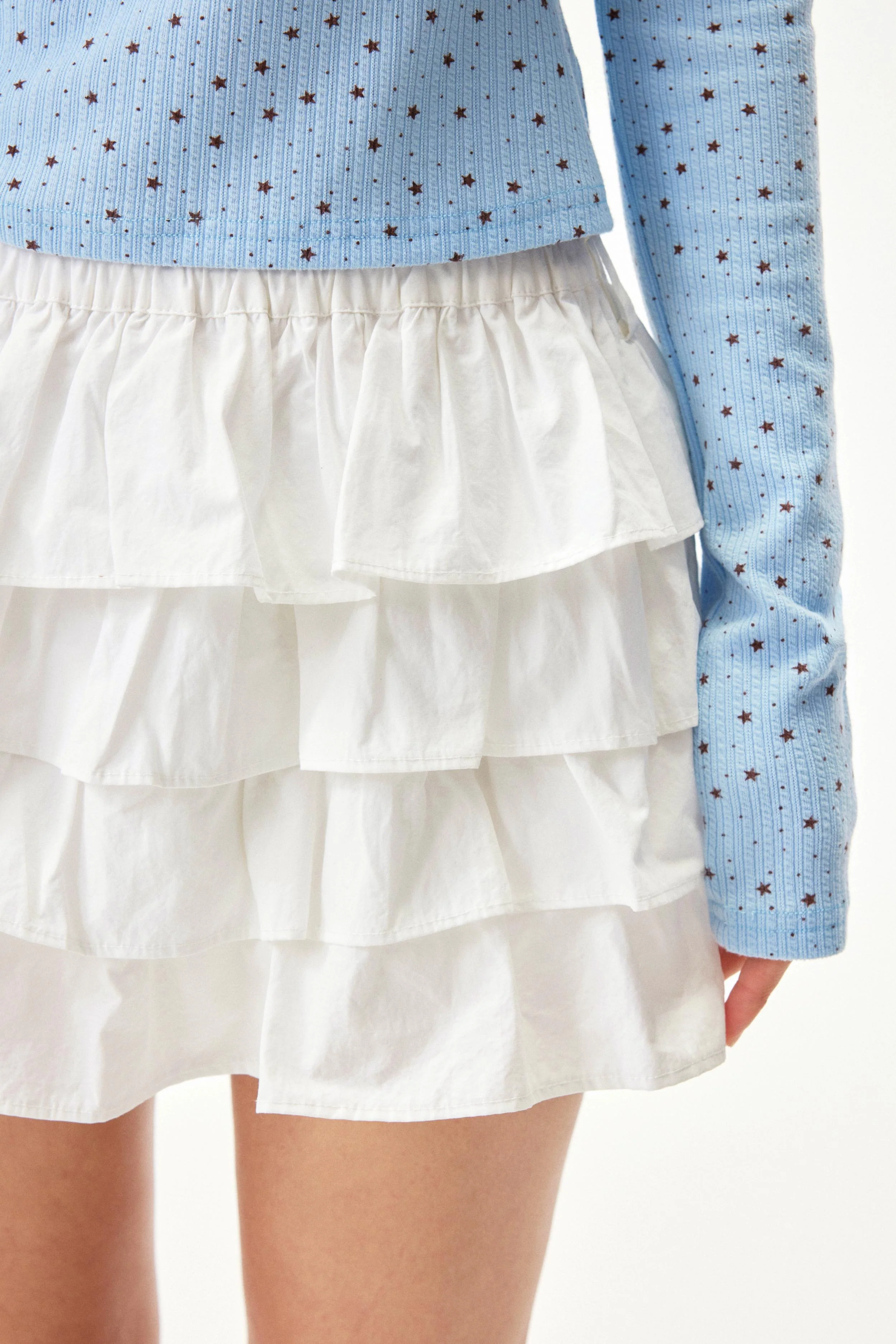 Ballet white A-line skirt - Image 14