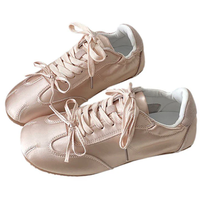 Balletcore Aesthetic Bow Sneakers - Image 14