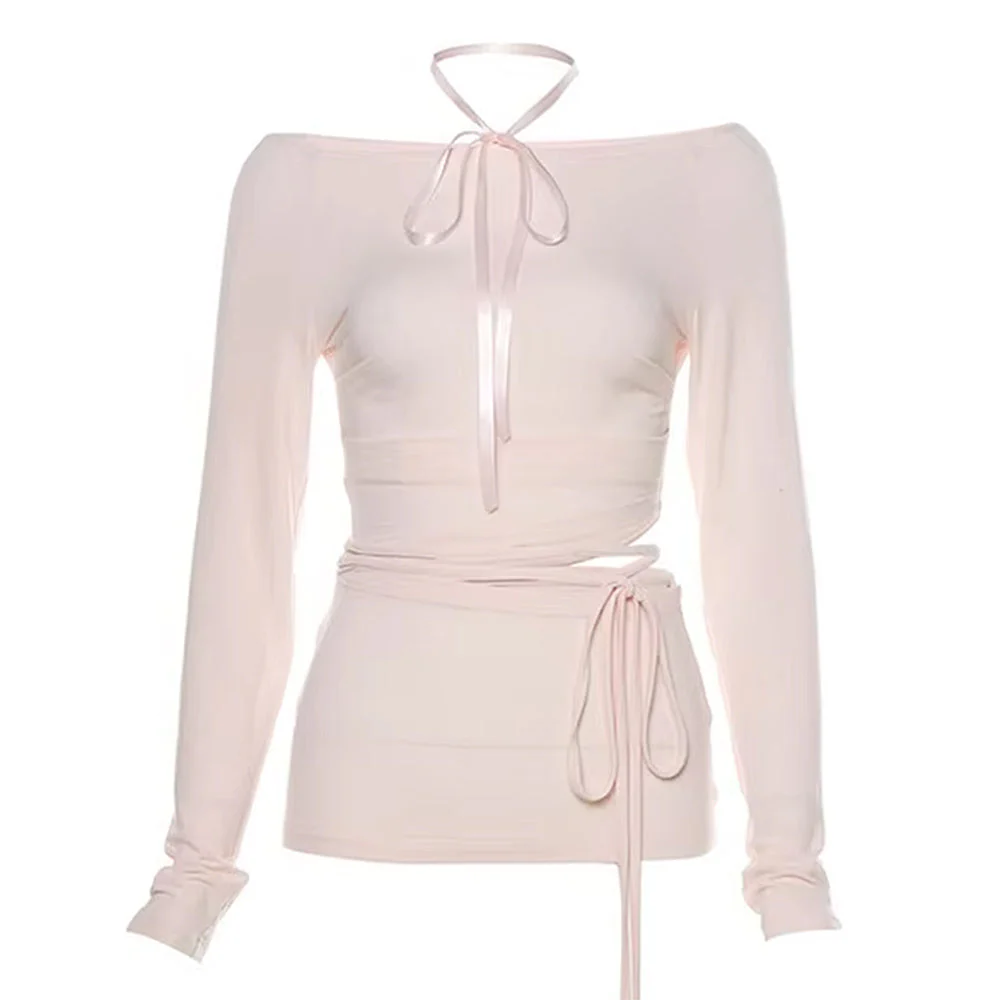 Balletcore Aesthetic Long Sleeve Top