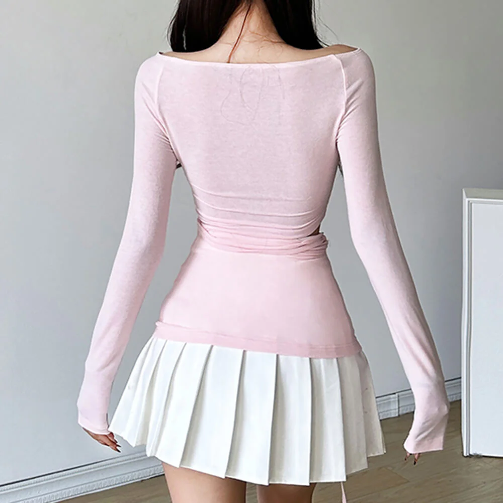 Balletcore Aesthetic Long Sleeve Top - Image 5