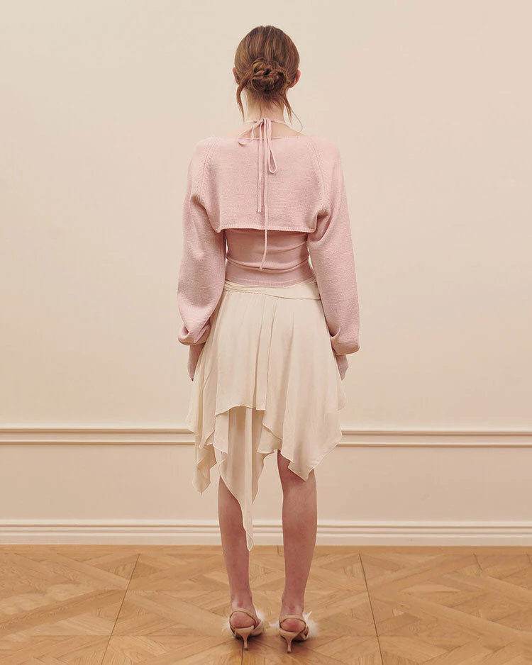 Balletcore Asymmetrical Mid Skirt - Image 10