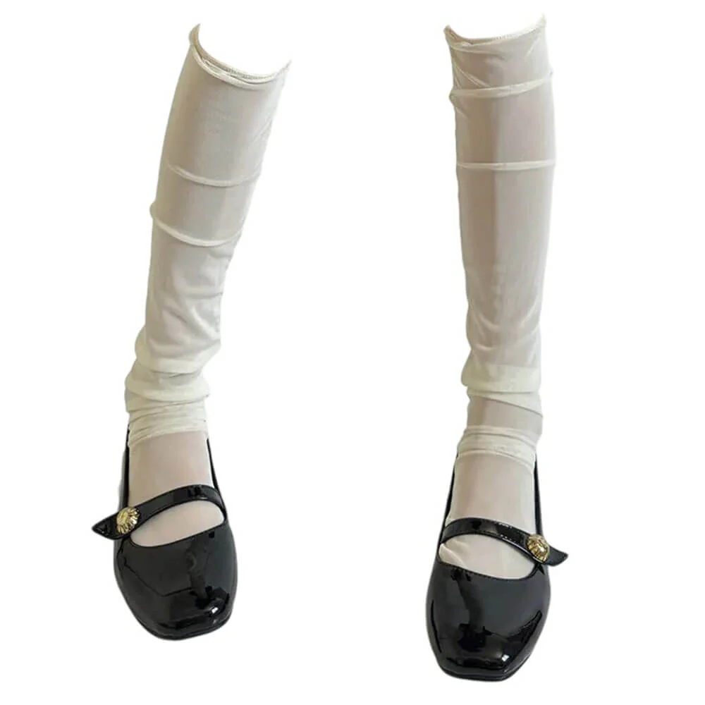 Balletcore Mesh Knee Socks - Image 11