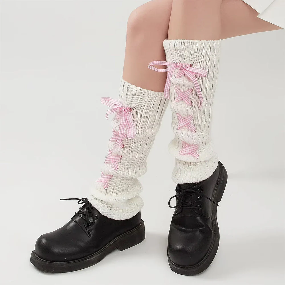Balletcore Ribbon Leg Warmers - Image 10