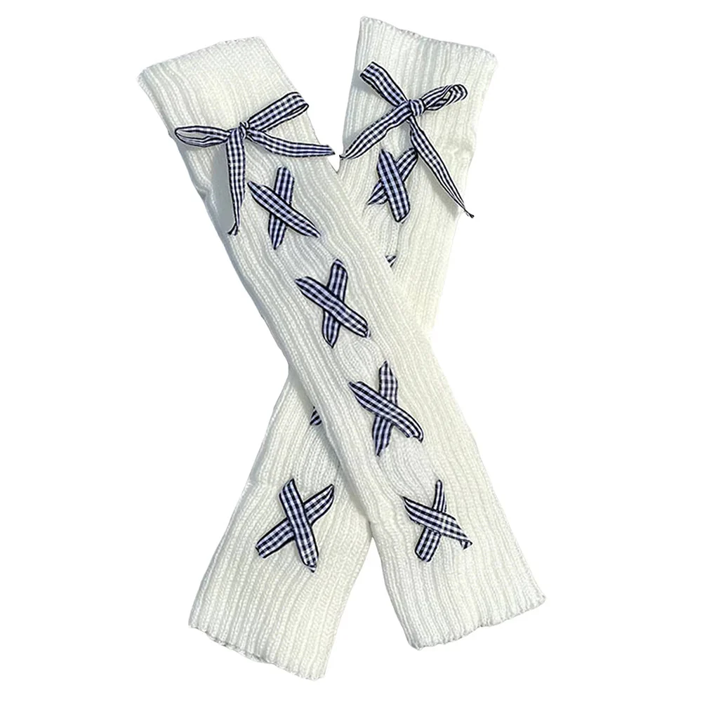 Balletcore Ribbon Leg Warmers - Image 12