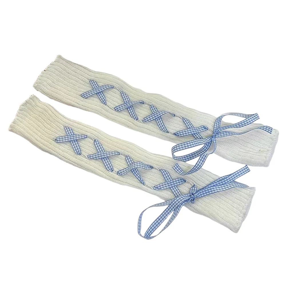 Balletcore Ribbon Leg Warmers - Image 14