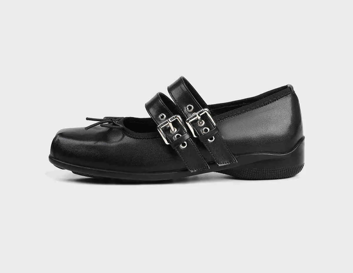 Balletcore Silver Mary Jane Shoes - Image 4