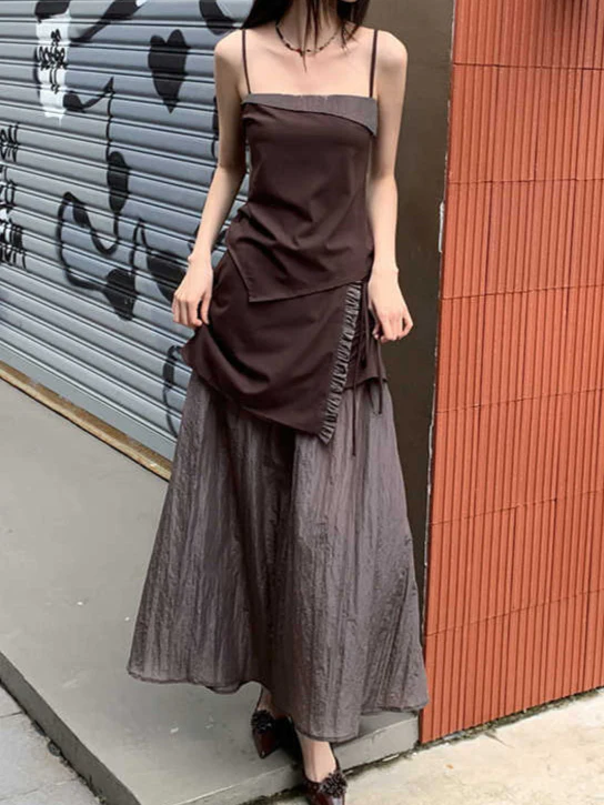 Bamboo Fiber Satin Top + Skirt - Image 4
