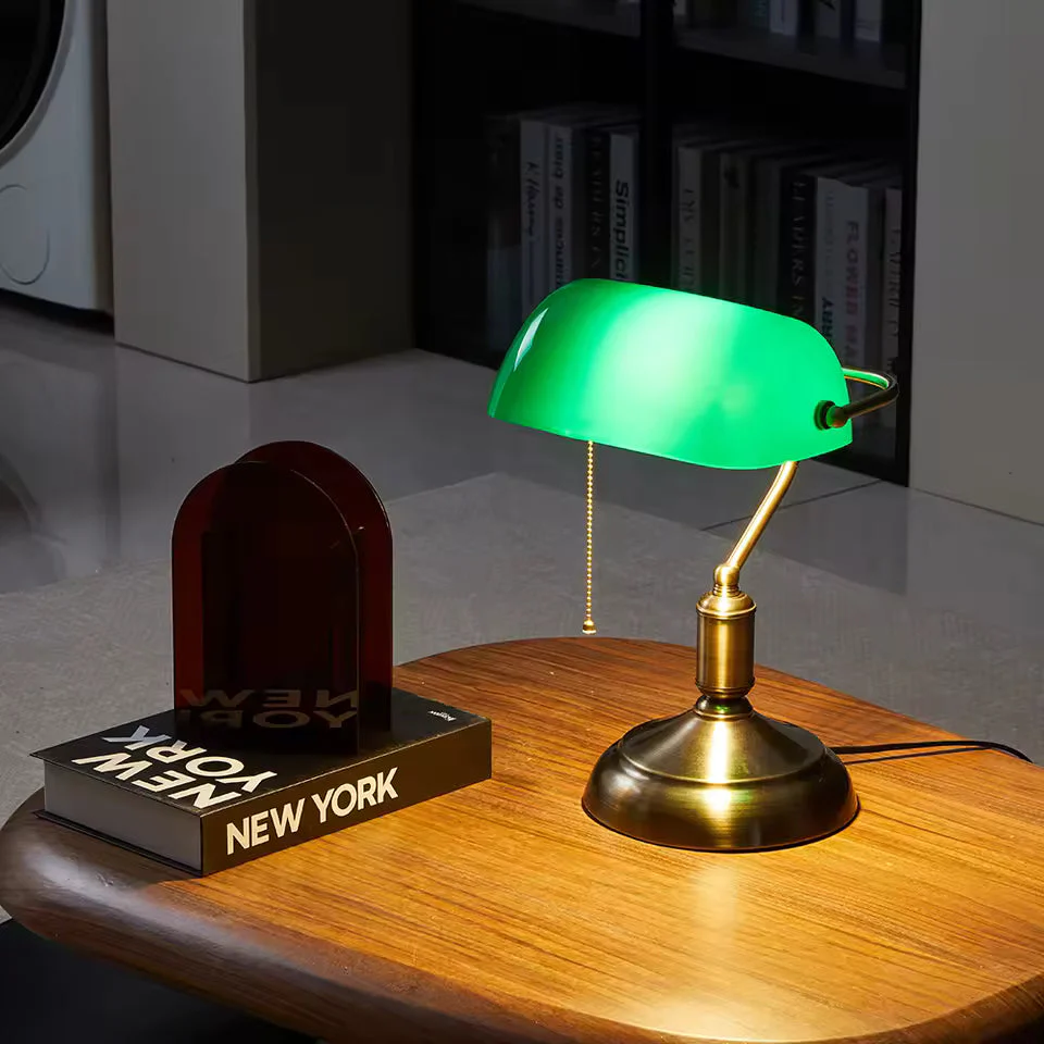 Bauhaus Green Table Lamp - Image 2