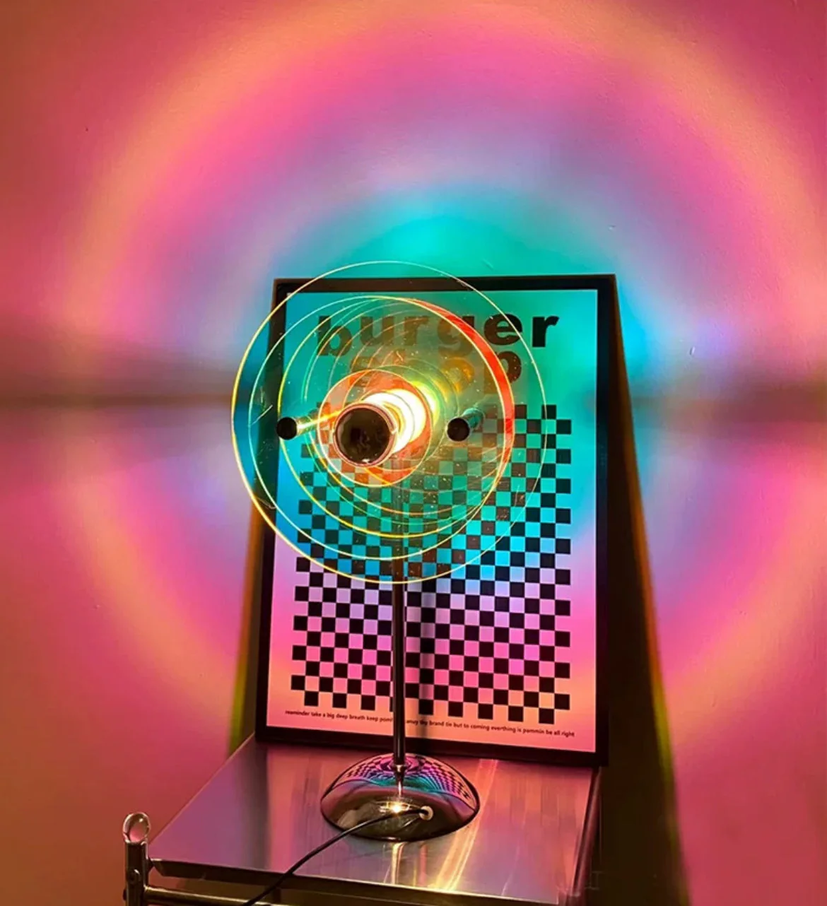 Bauhaus-inspired Retro Aura Lamp - Image 10