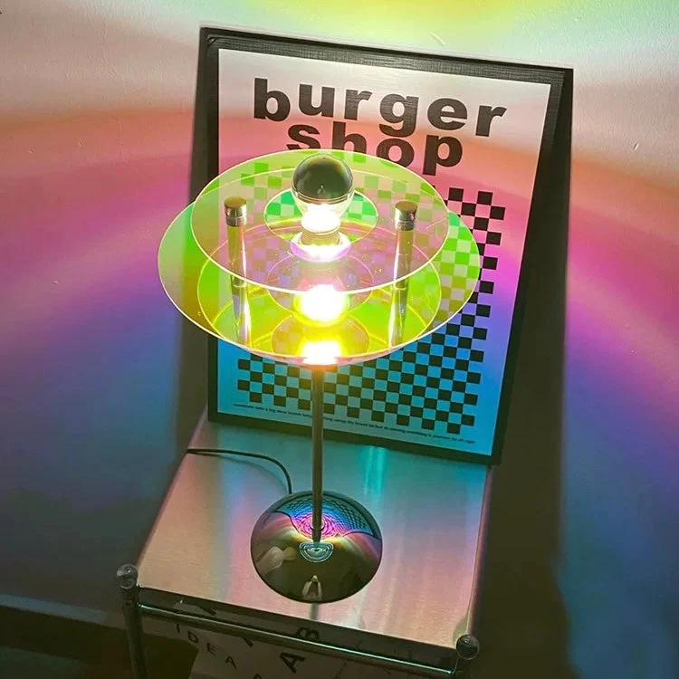 Bauhaus-inspired Retro Aura Lamp - Image 2