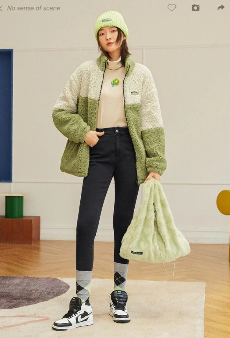Be Young Sherpa Jacket - Image 6