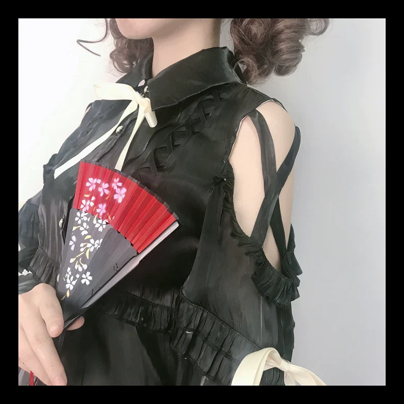 Lolita Blouse Yuelong Poem Long Sleeve Inner Shirt - Image 4