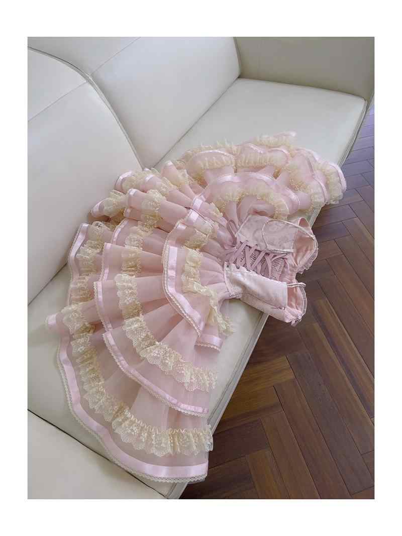 Birthday Party Pink Lolita Dress - Image 2