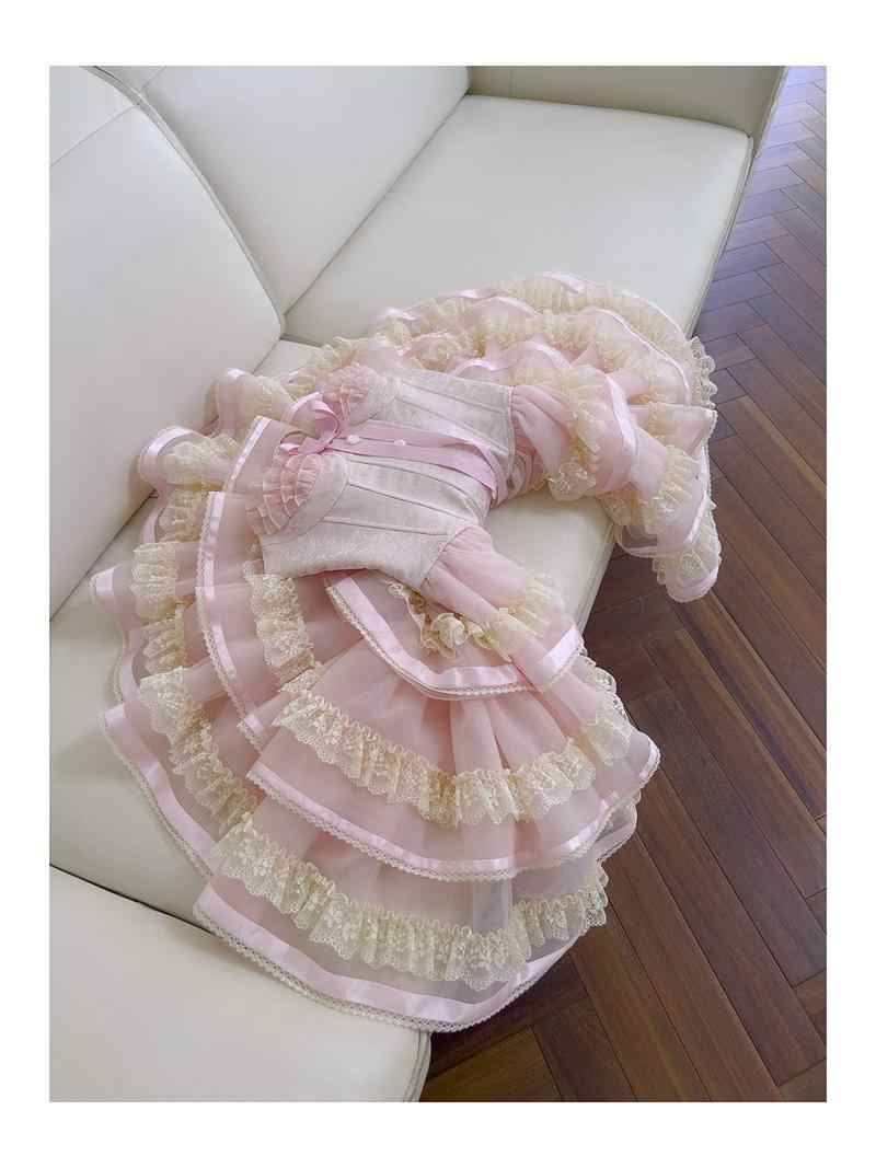 Birthday Party Pink Lolita Dress - Image 4