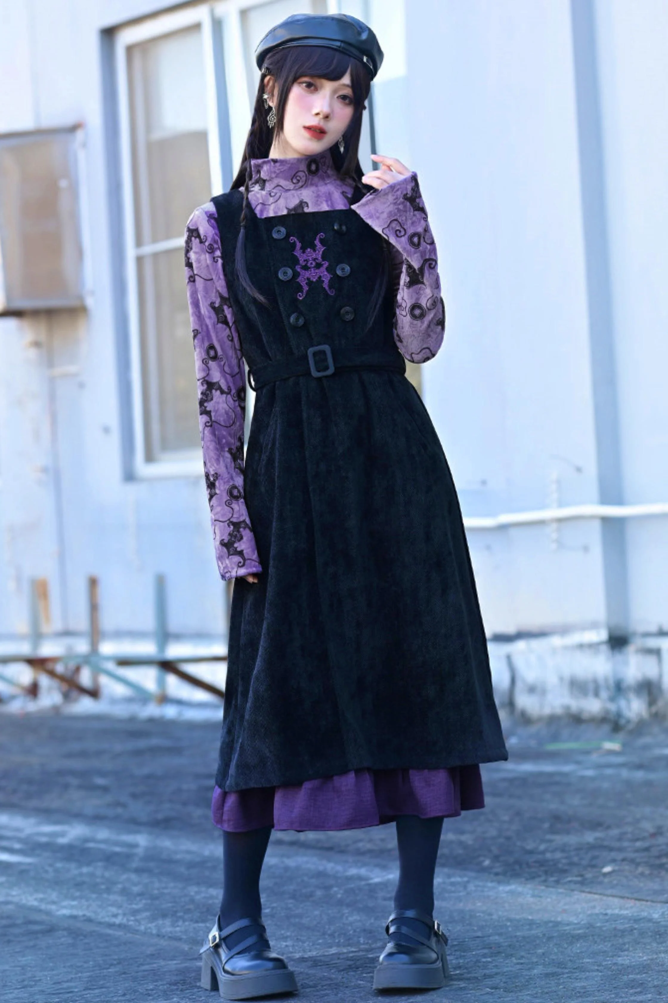 Dark Girly Tank Dress + Top - Image 3