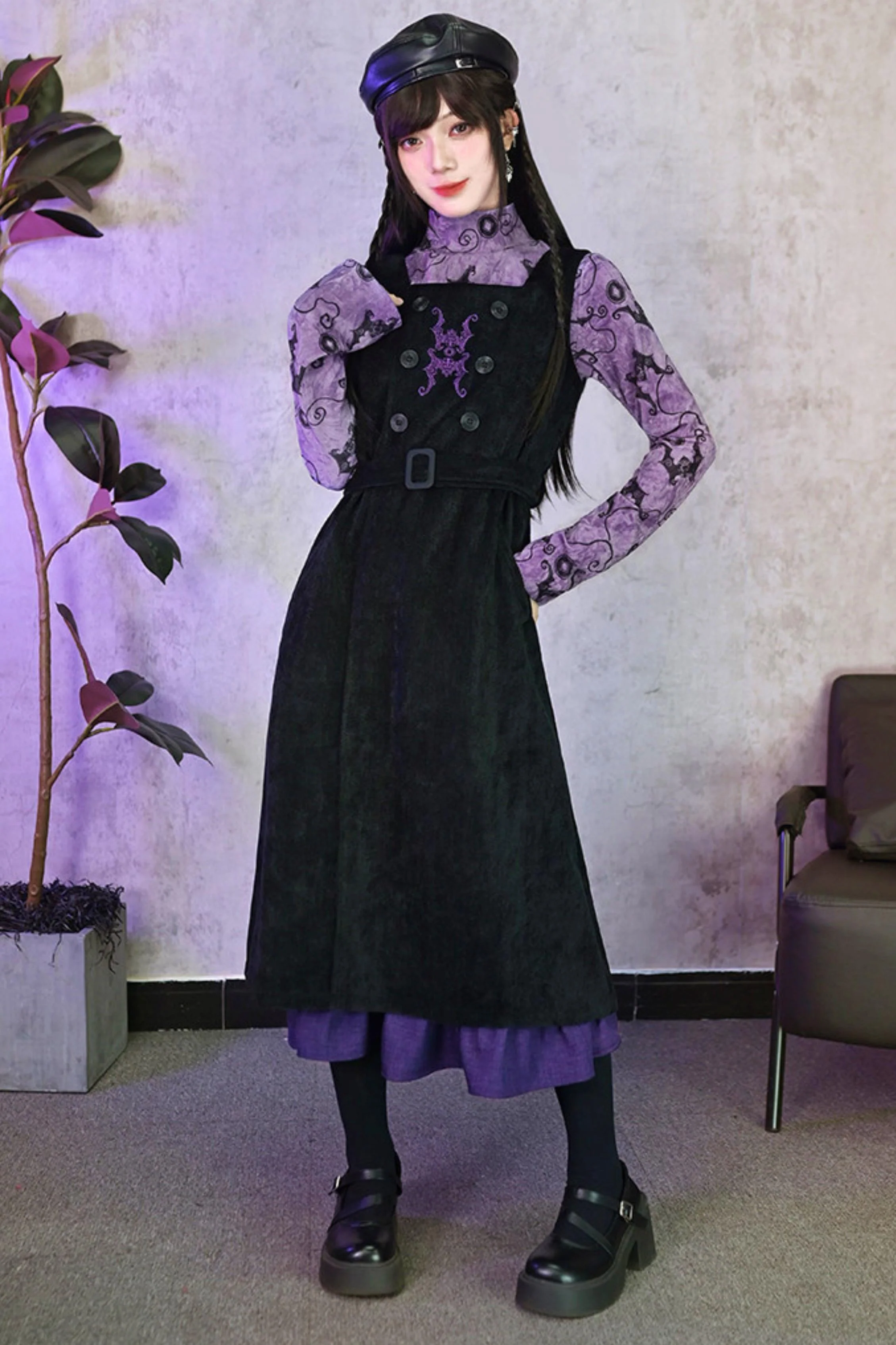 Dark Girly Tank Dress + Top - Image 11