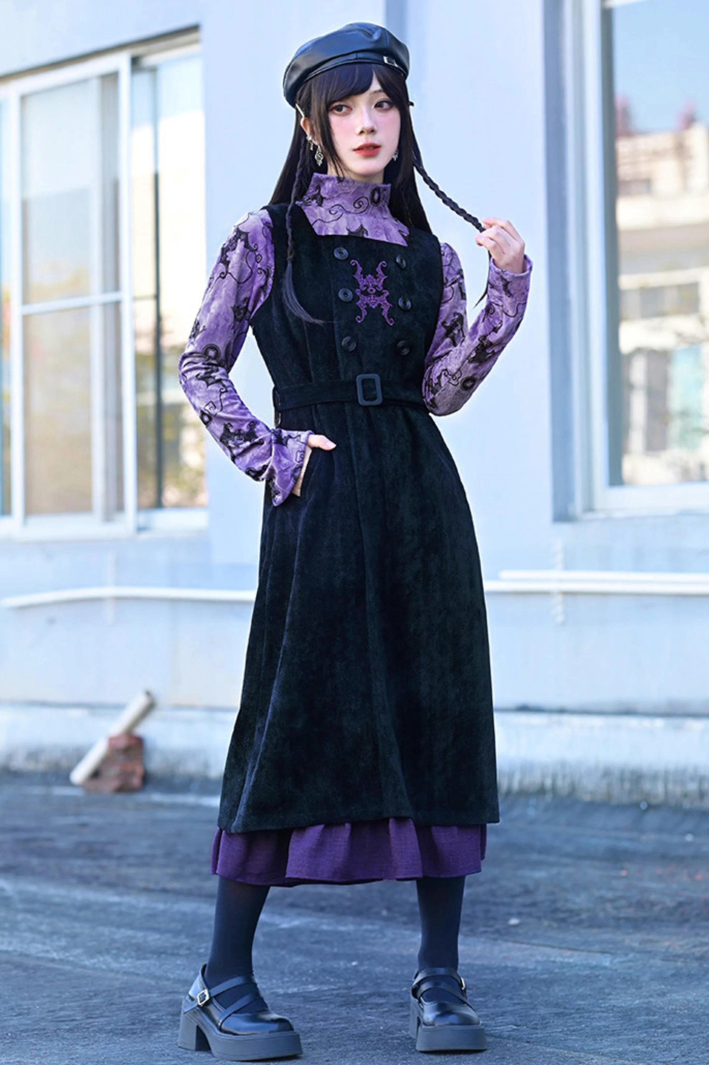 Dark Girly Tank Dress + Top - Image 2