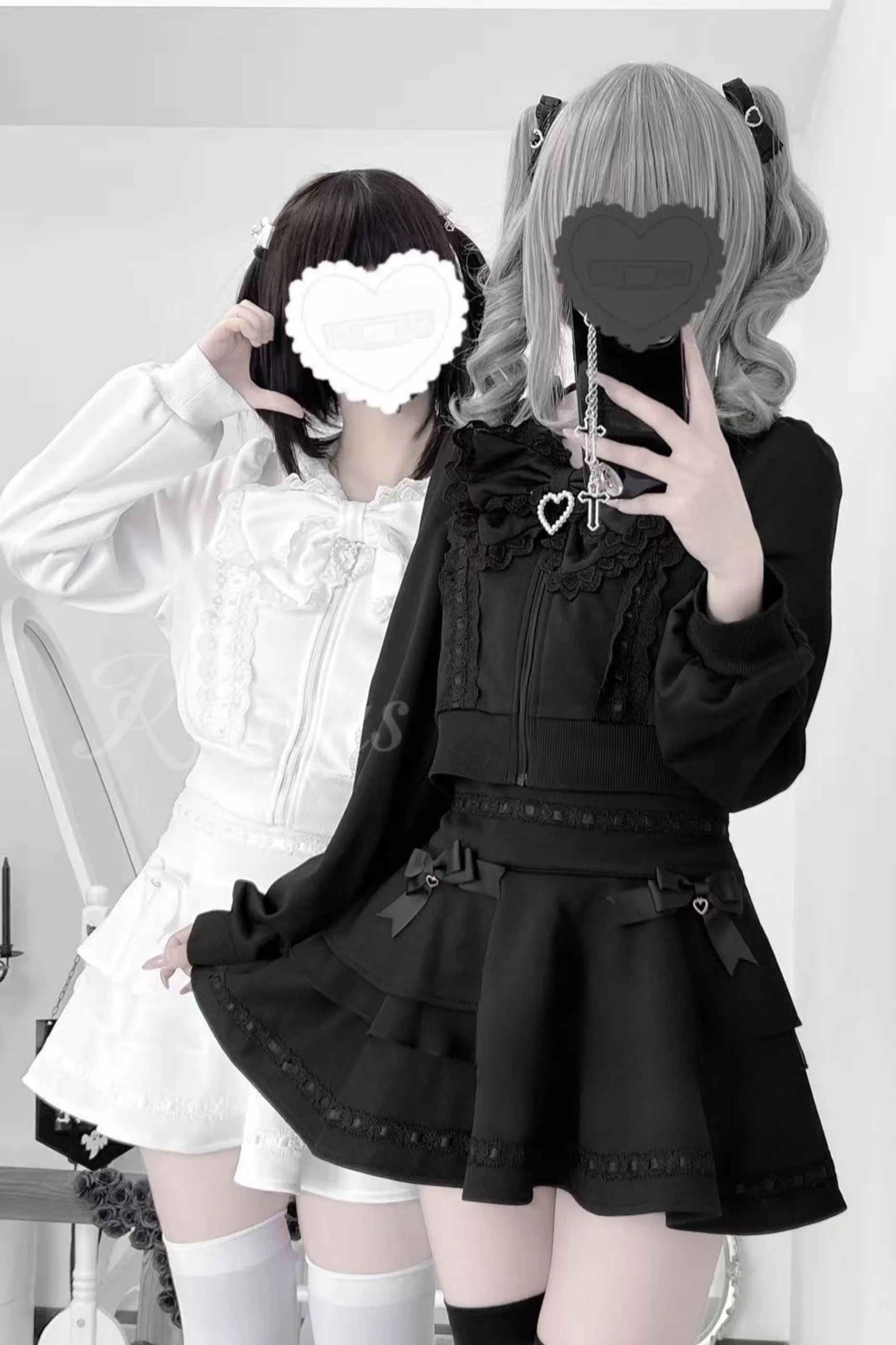 Black and White Sportswear Skirt - Image 5