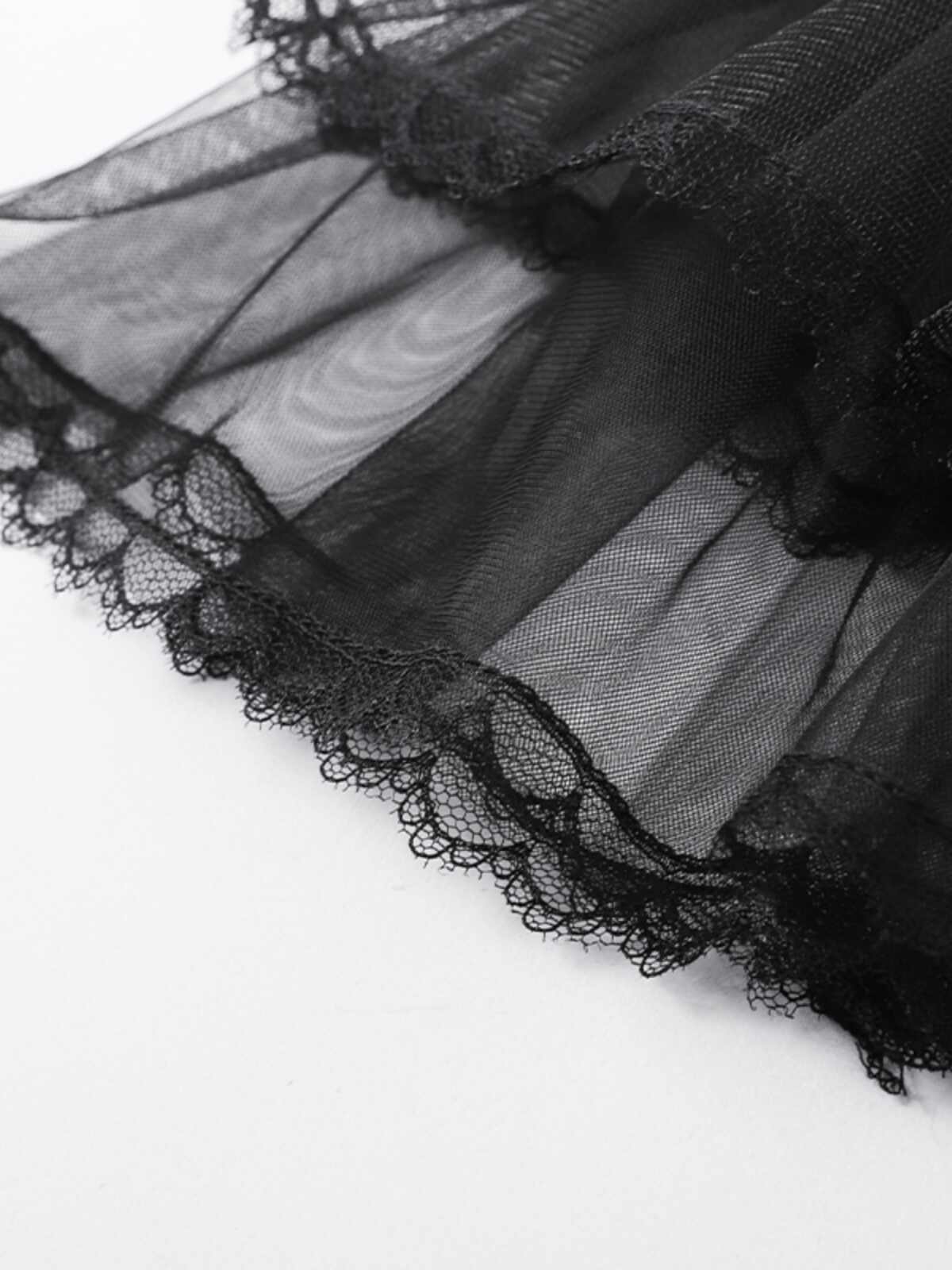 Black Embroidered Butterfly Lingerie - Image 4