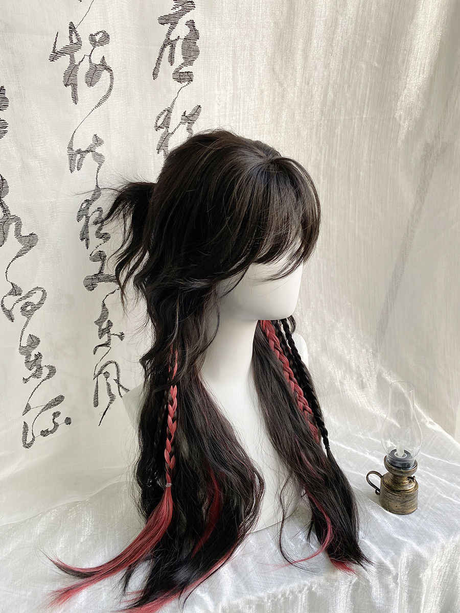 Black&Red Jellyfish Wig - Image 3