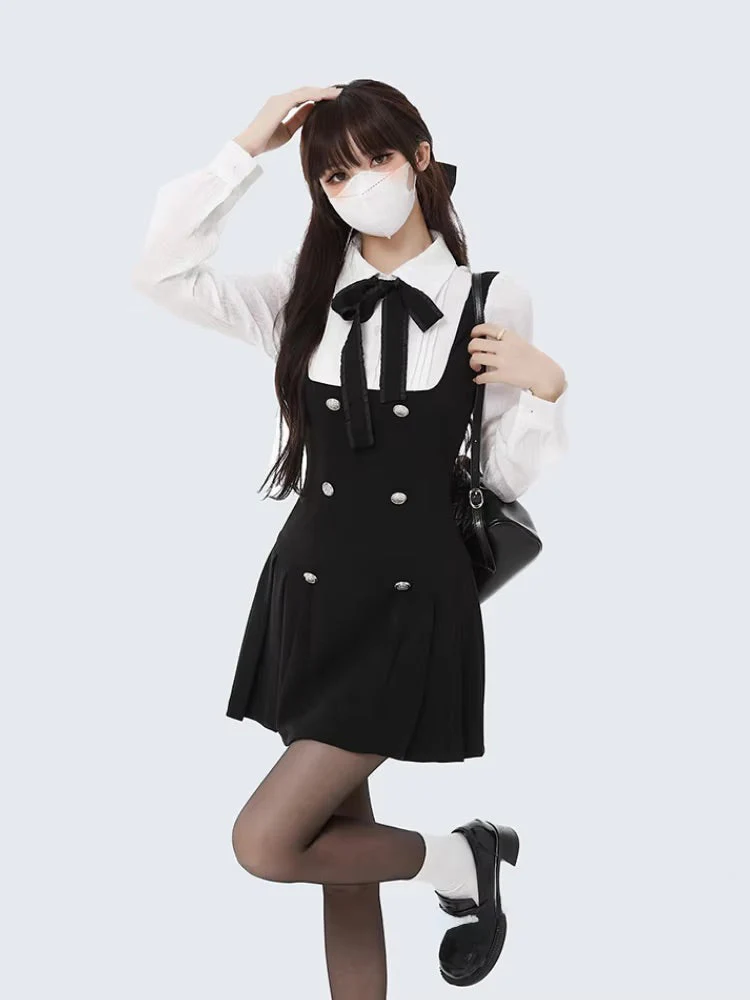 Black Scholarly Dress Set - Image 10