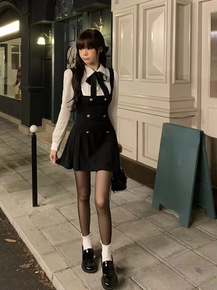 Black Scholarly Dress Set - Image 5