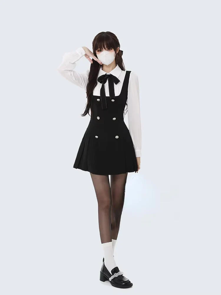 Black Scholarly Dress Set - Image 9