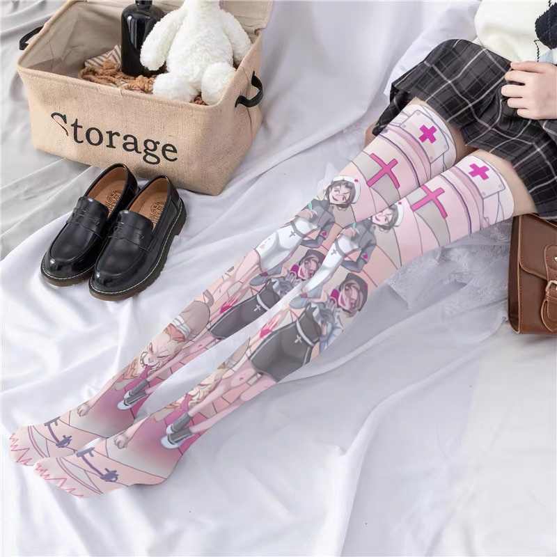 Black Sweet Anime Socks - Image 14