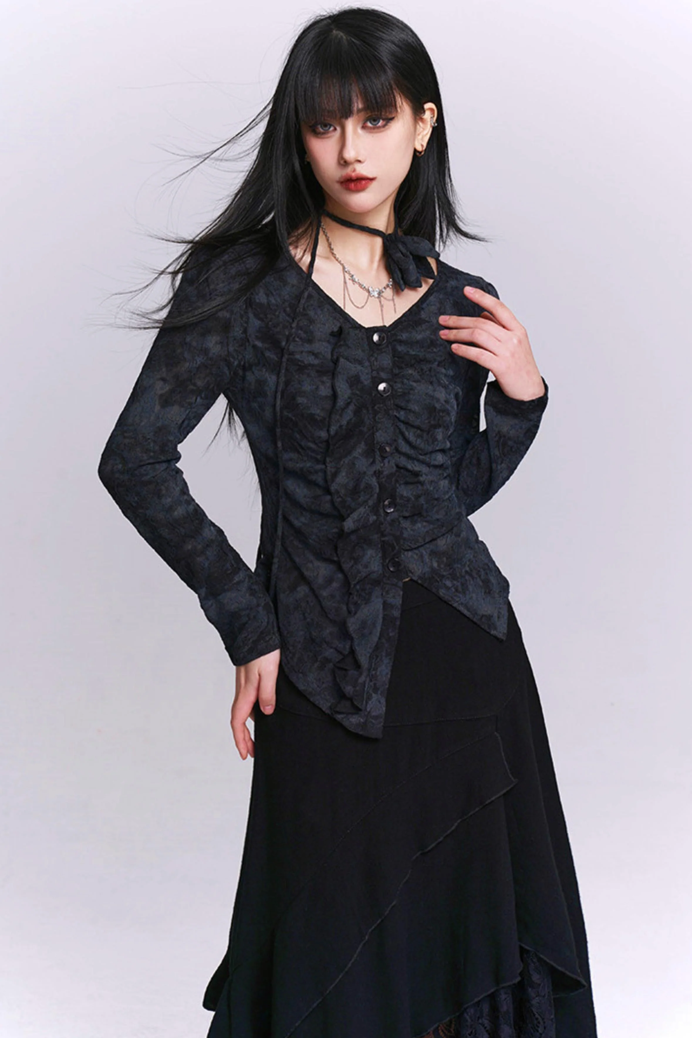 Edgy Unique Design Top - Image 2