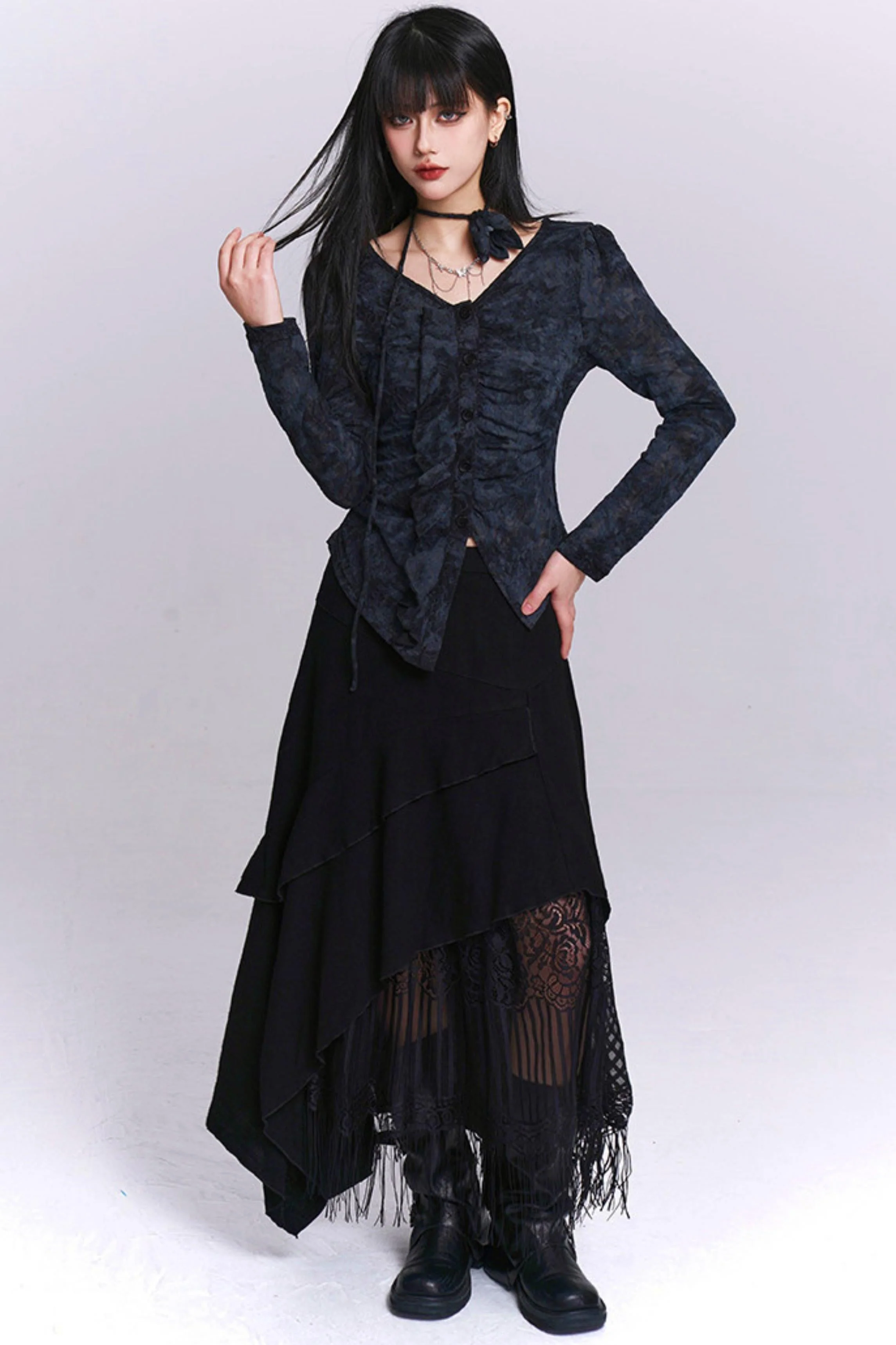 Edgy Unique Design Top - Image 4