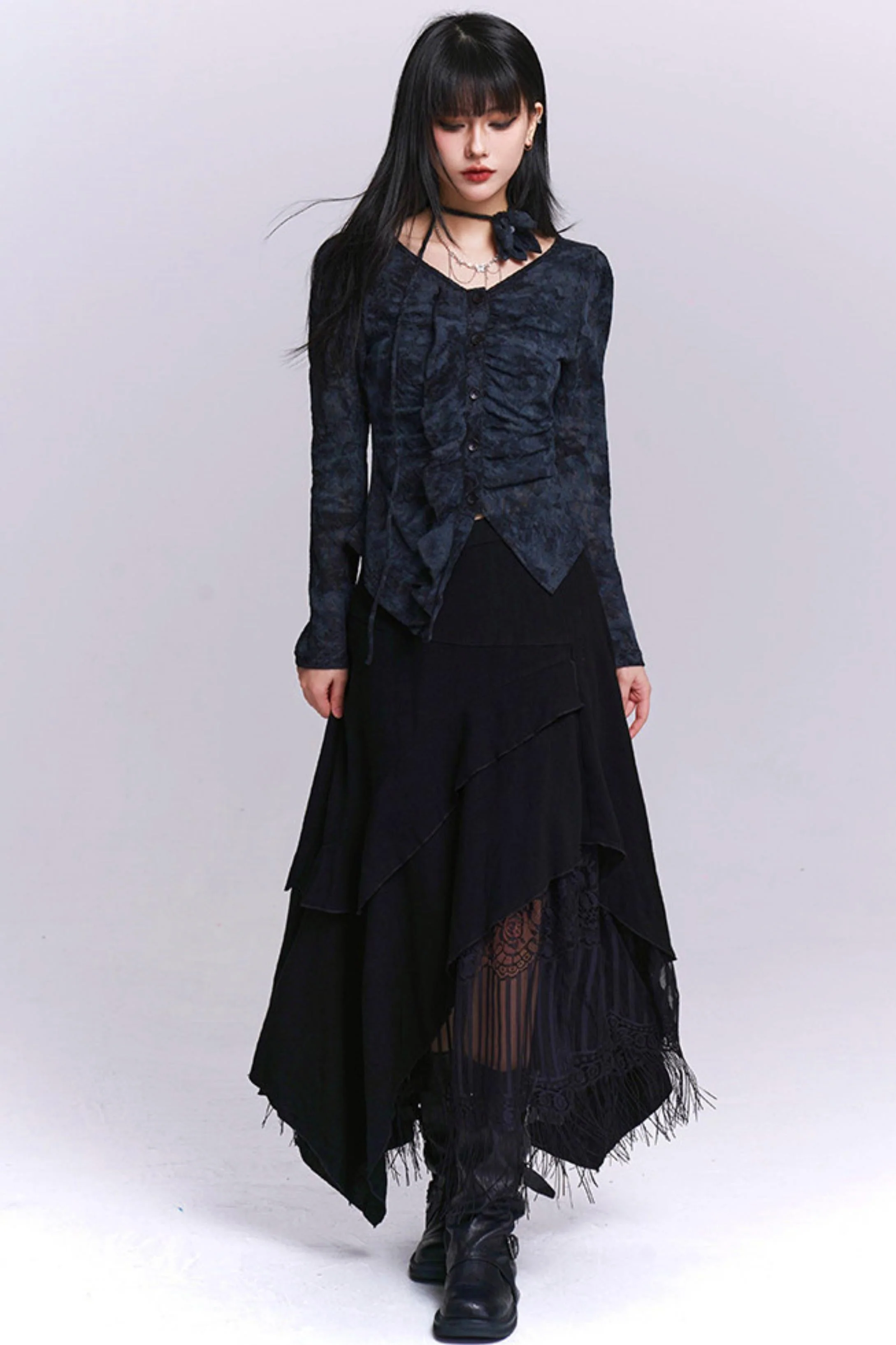 Edgy Unique Design Top - Image 5