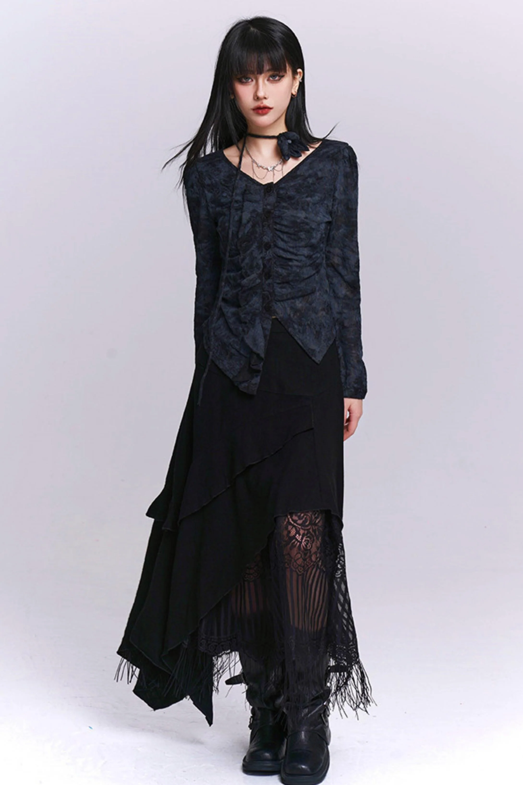 Edgy Unique Design Top - Image 6