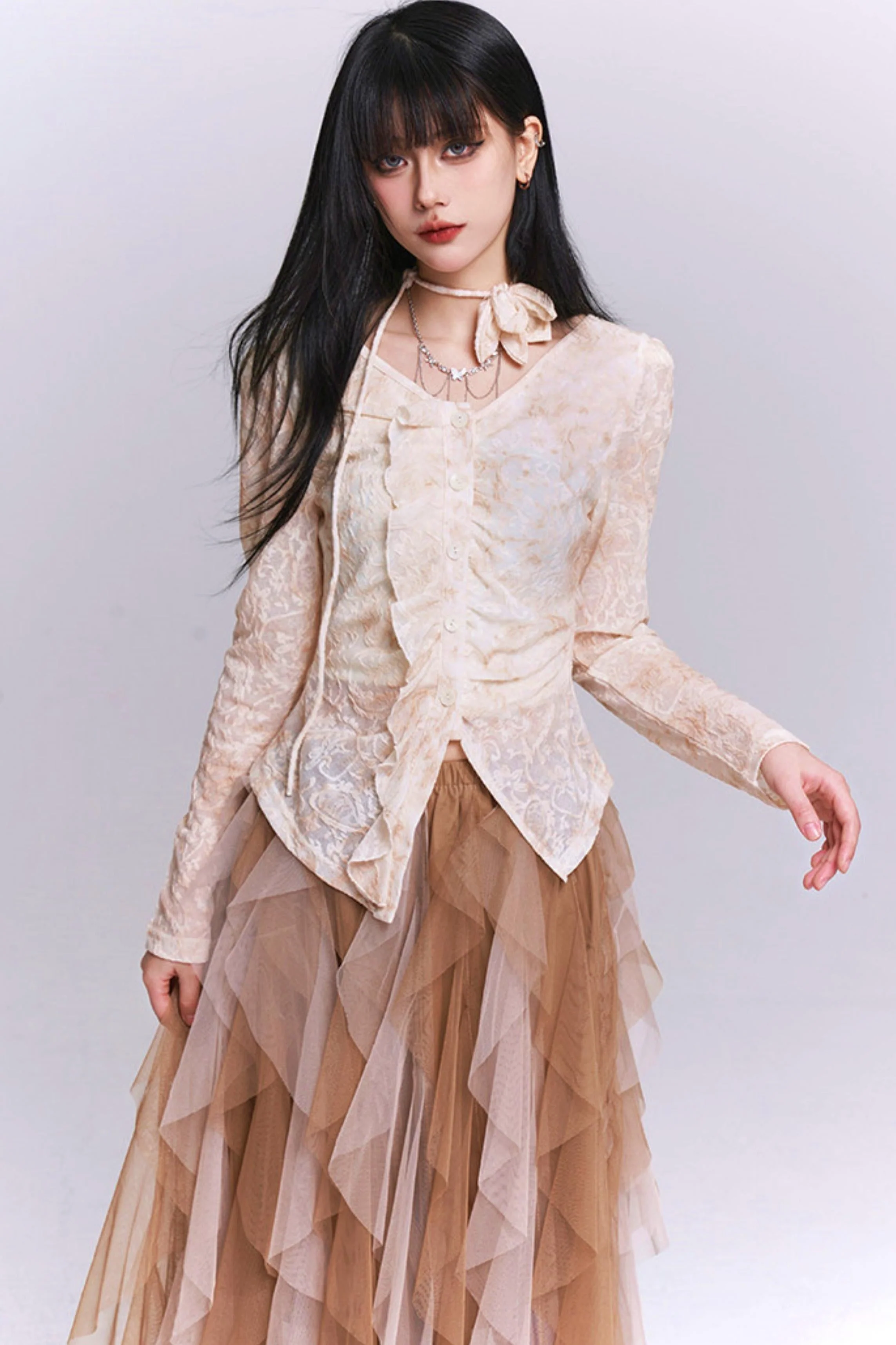 Edgy Unique Design Top - Image 7
