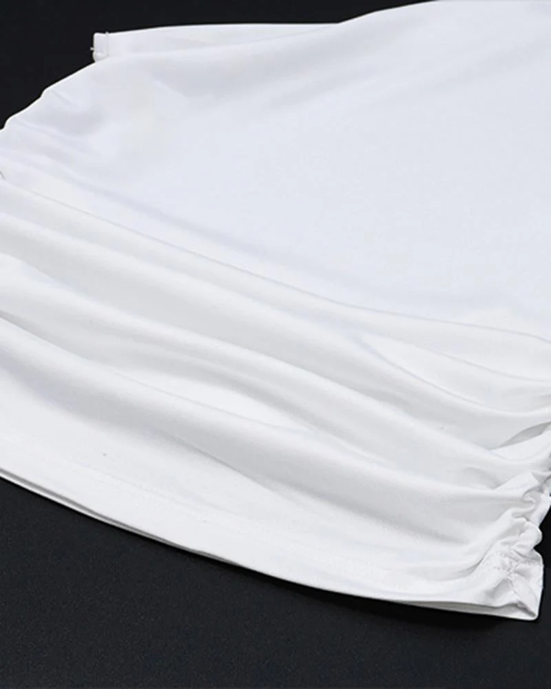 Blooming Asymmetrical Cami Coquette Top - Image 5