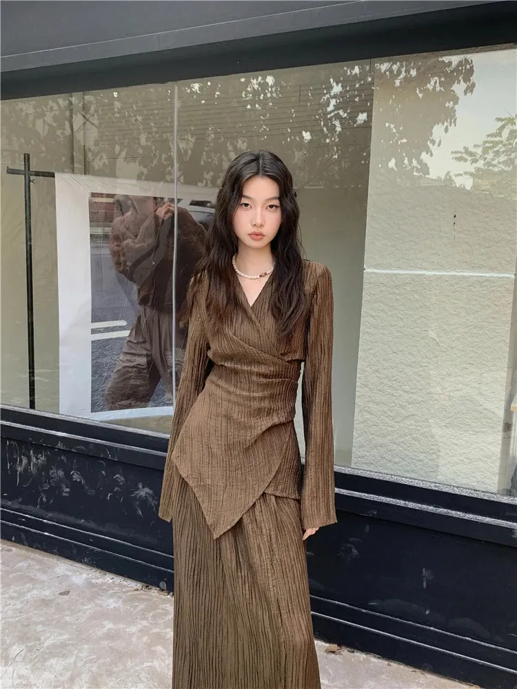 Blouse & Skirt Two Piece Set - Image 3