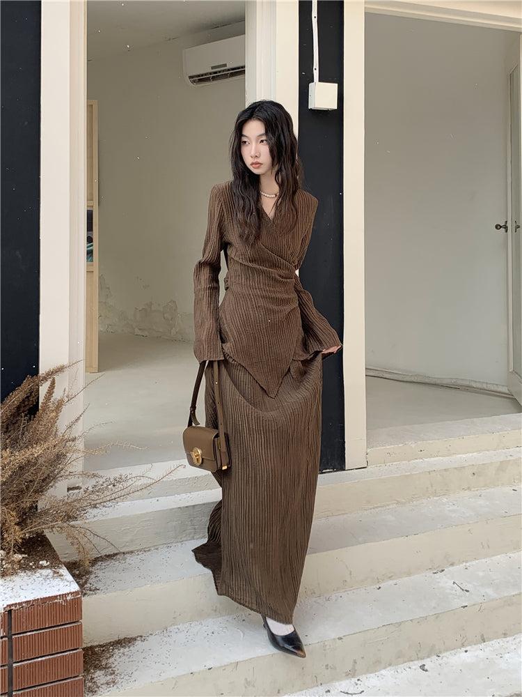 Blouse & Skirt Two Piece Set - Image 5