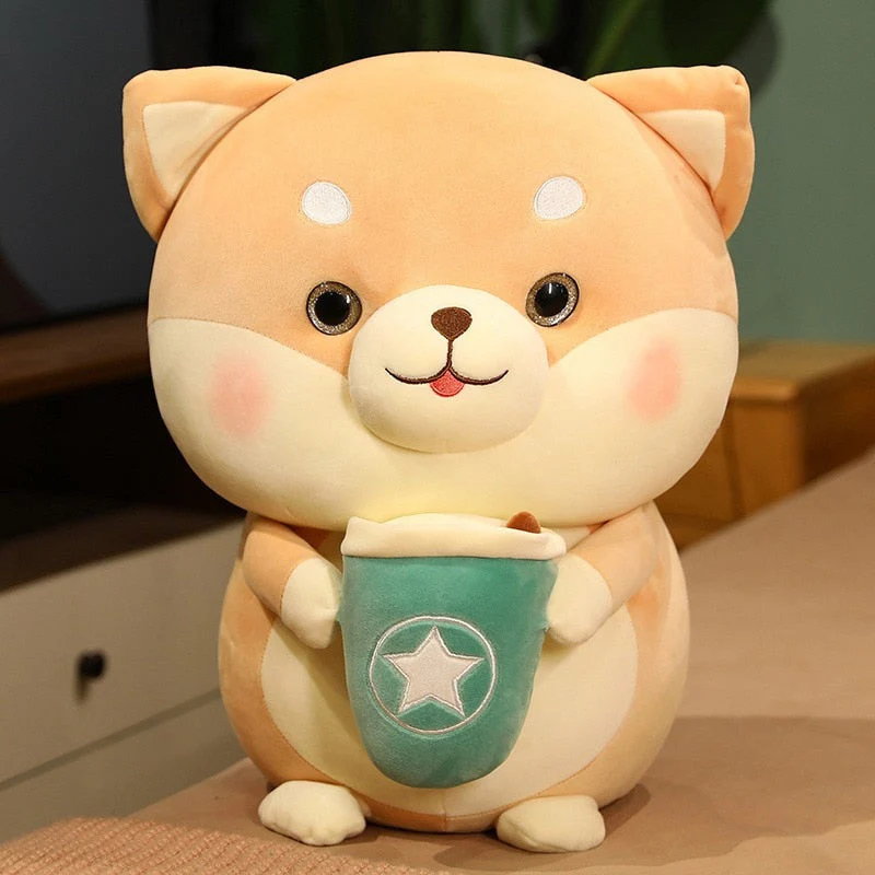 Boba Tea Shiba Inu Plush - Image 4
