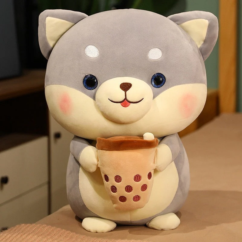 Boba Tea Shiba Inu Plush - Image 5