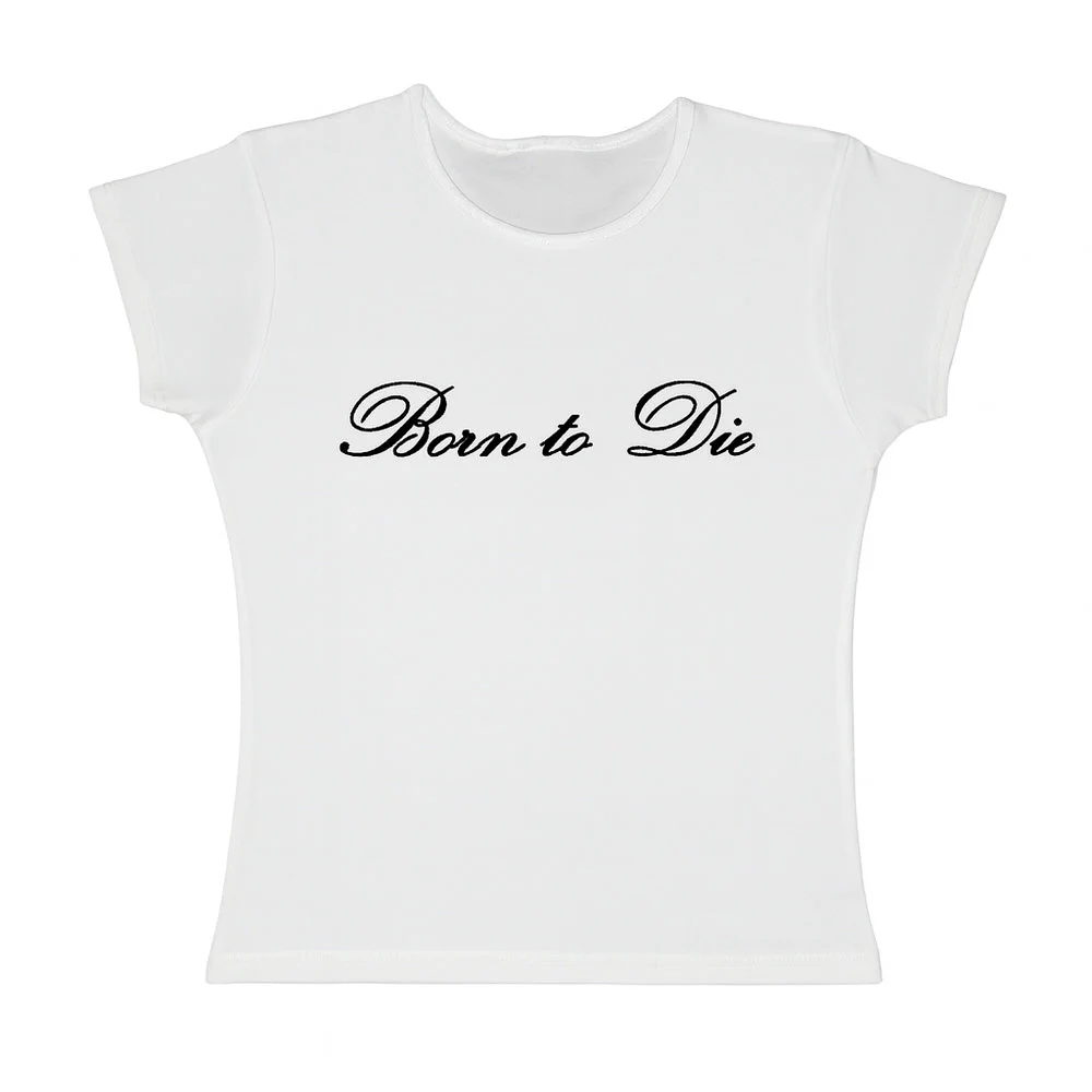 Born to Die Baby Tee - Image 2