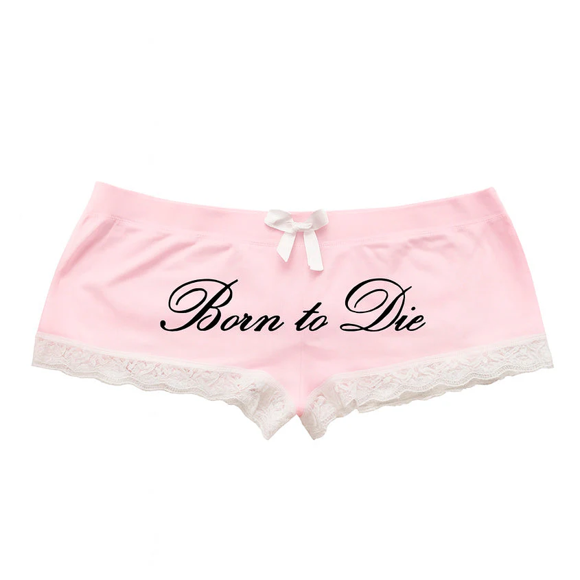 Born to Die Lace Micro Shorts - Image 2