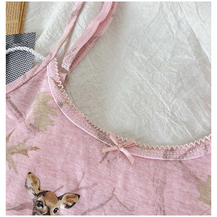Bow Deer Print Camisole - Image 2