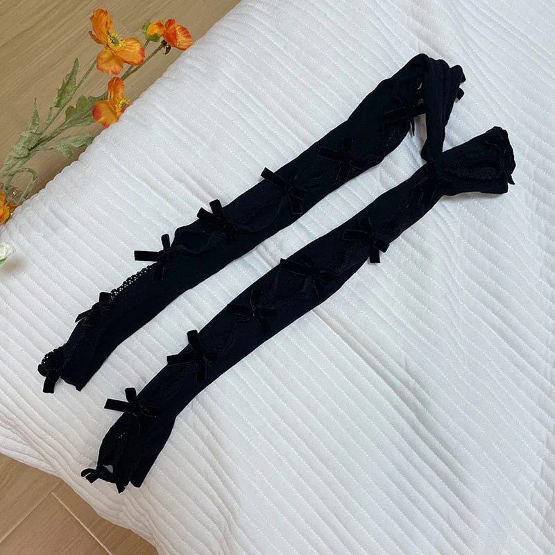 Bow Lace Gloves - Image 7