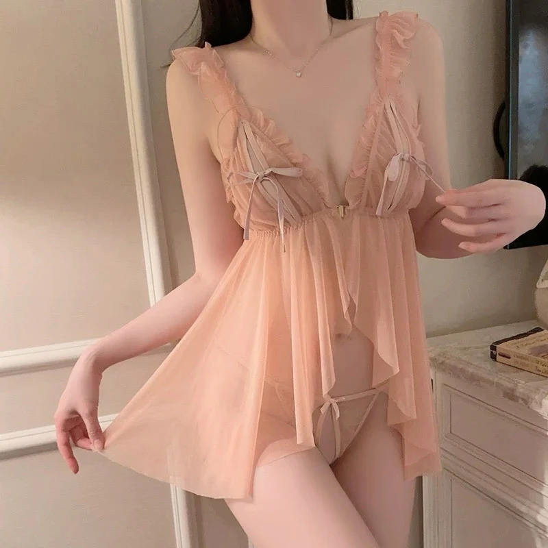 Bow mesh dress - Image 3