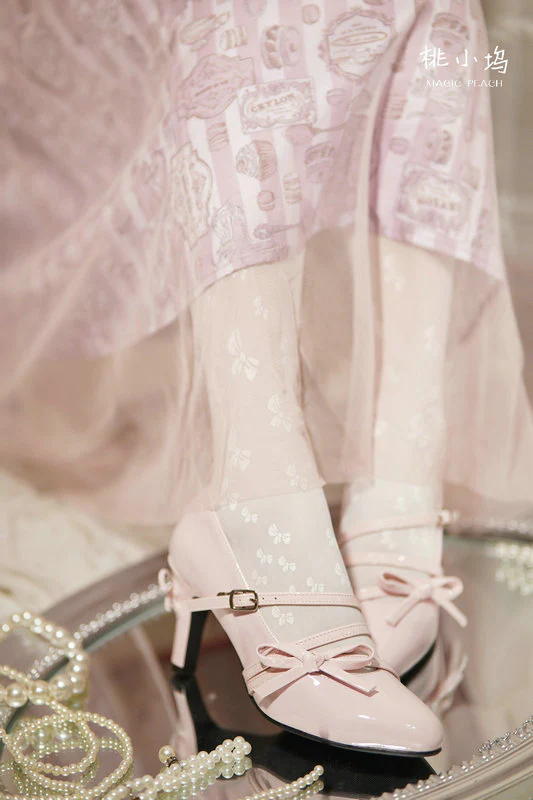 Bow Tie Lolita High Heels