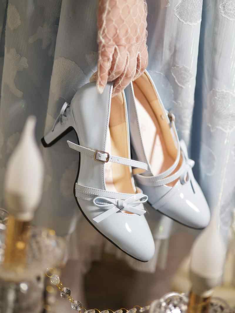 Bow Tie Lolita High Heels - Image 6