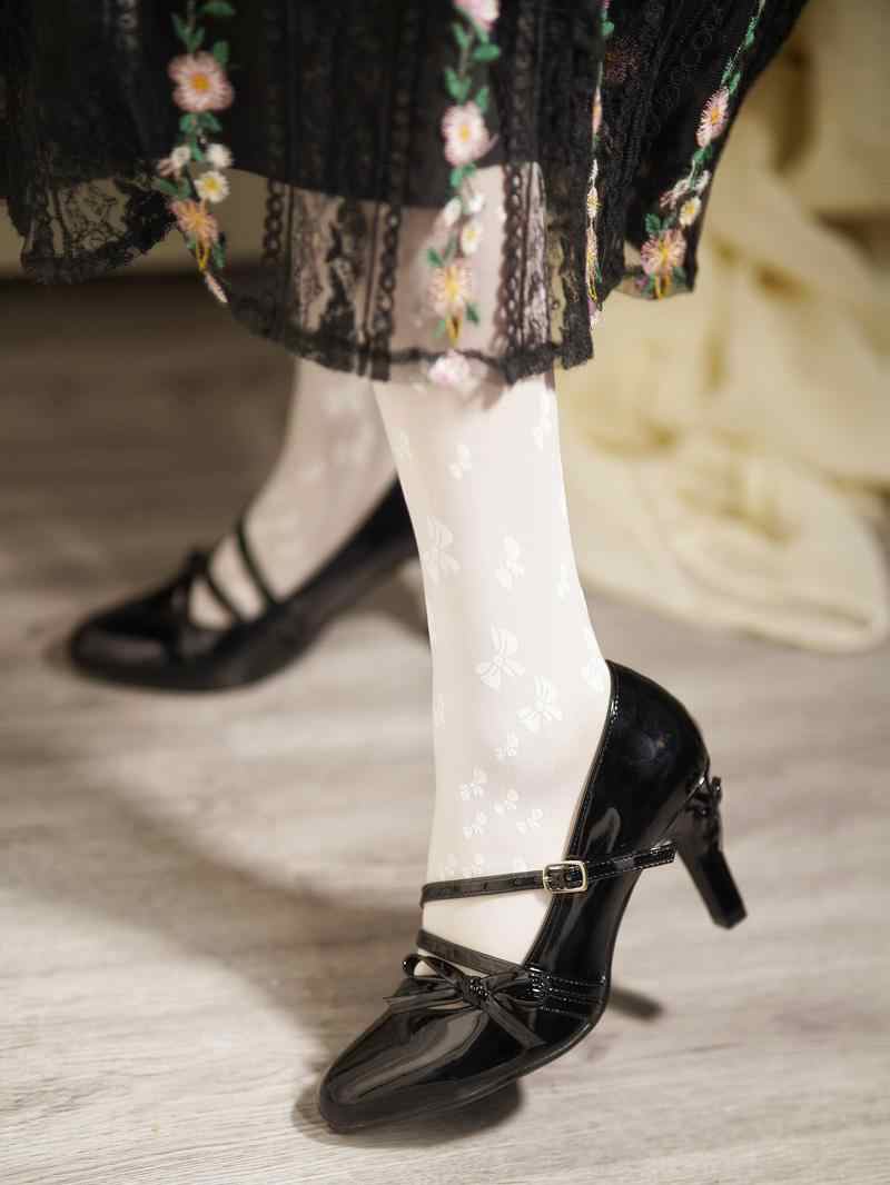 Bow Tie Lolita High Heels - Image 7