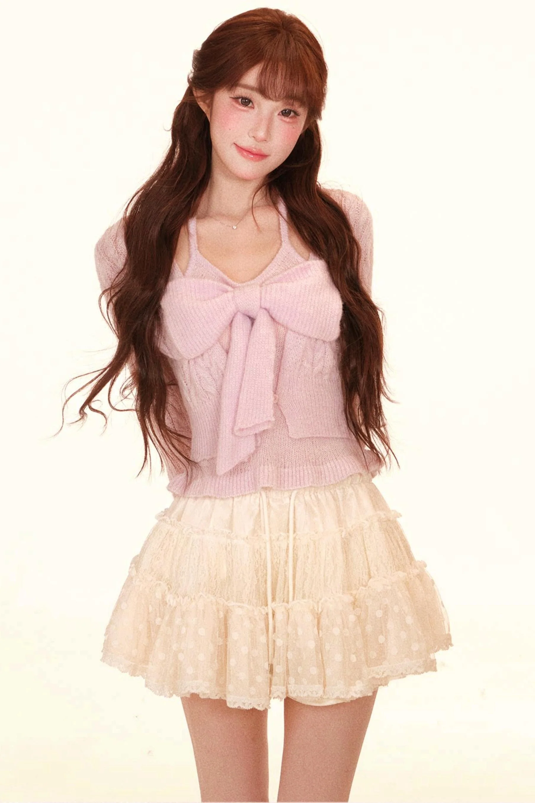 Ribbon Sweet Top + Puff Skirt