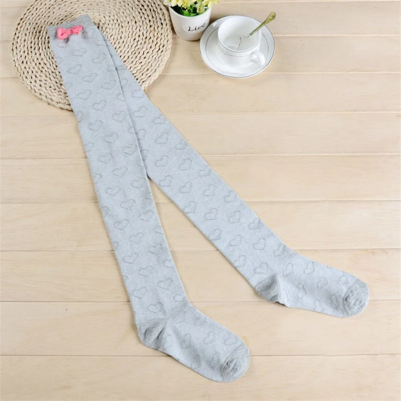 Bows & Hearts Thigh Highs - Image 3