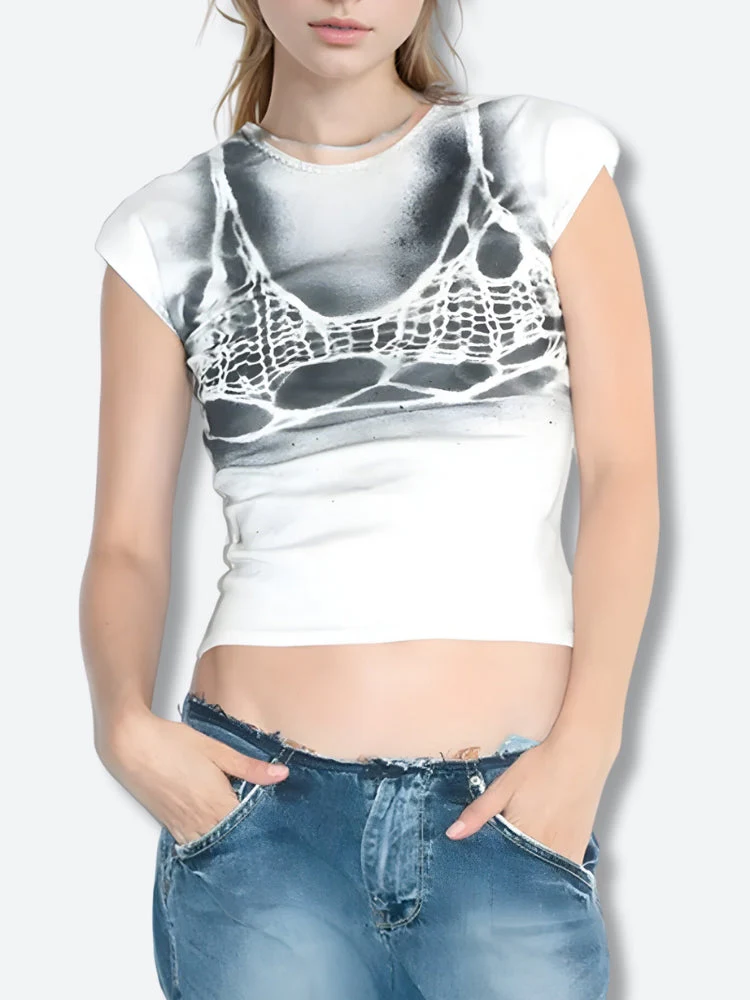 Bra Printed Tee - Image 3