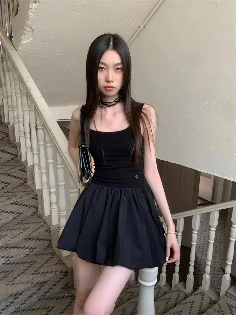 Bubble Mini Dress - Image 2